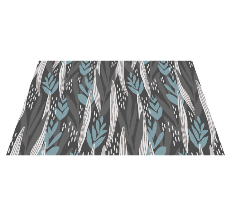 Textured leaf concept placemats - TenStickers