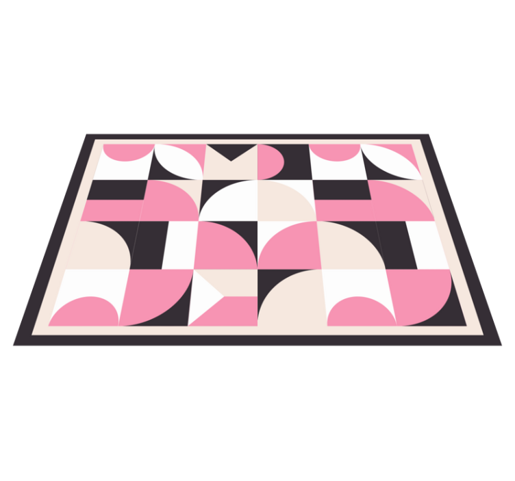 Modern placemats geometric design table mats - TenStickers