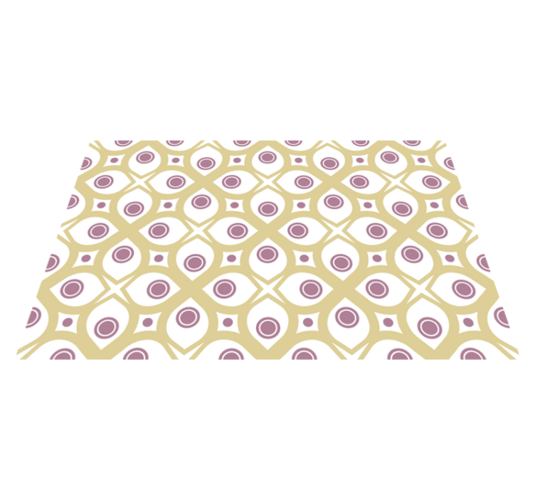 Traditional 80s' pattern original placemats - TenStickers
