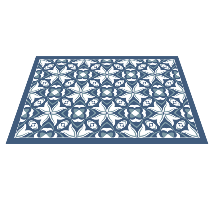 Placemat elaborate botanical design - TenStickers