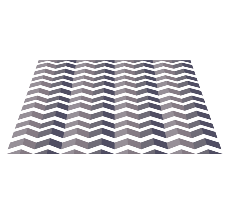 Chevron pattern design placemats - TenStickers