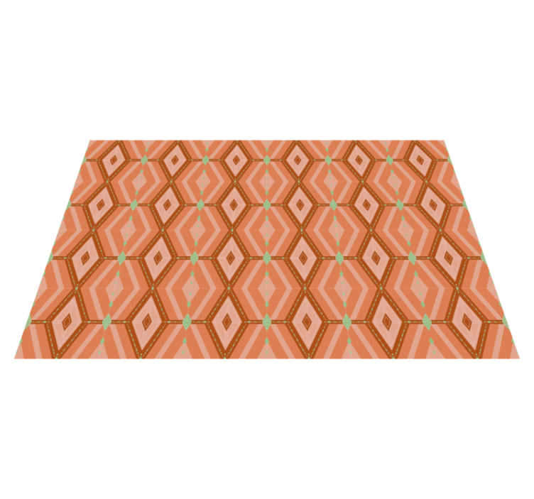 Placements geometric hexagonal design placemats - TenStickers