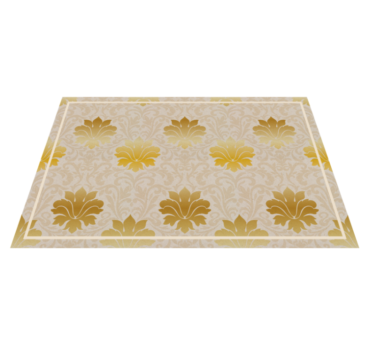 Placemat elegant floral background - TenStickers