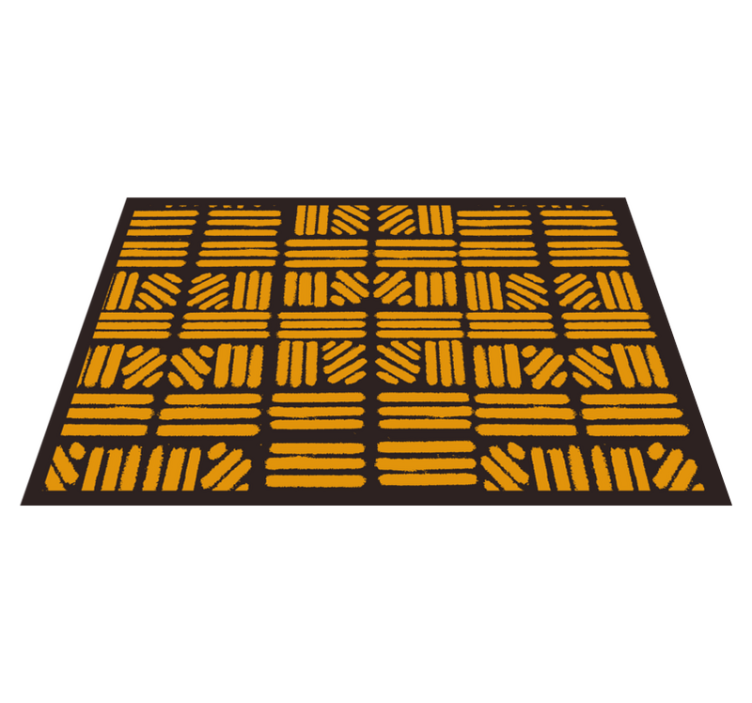 Textured patterned surface placemats - TenStickers