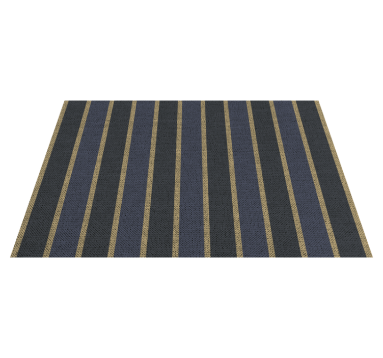 Modern placemats striped fabric runner - TenStickers