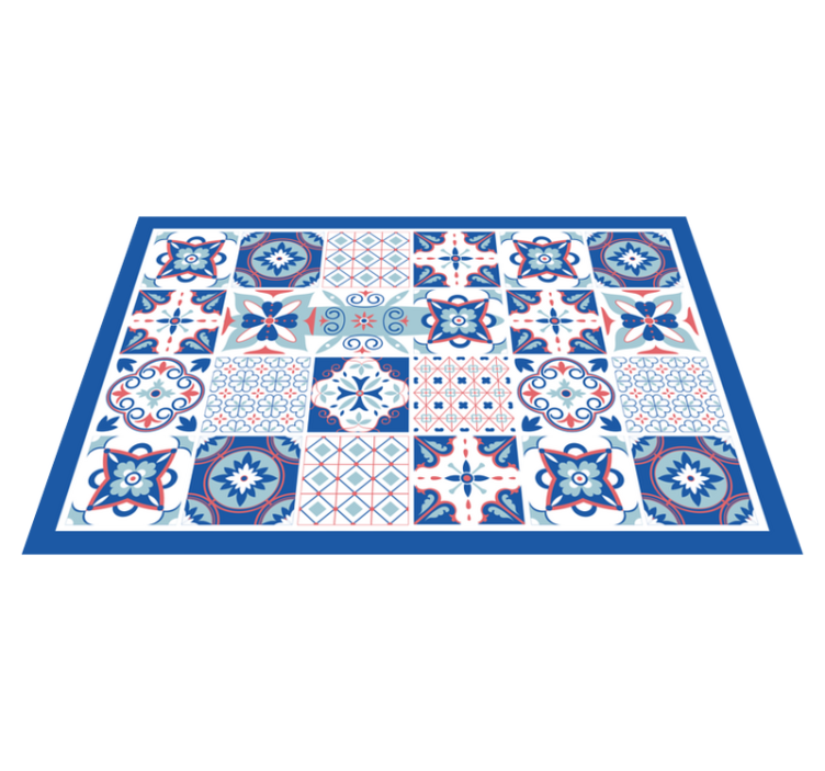 Placemat intricate tile design - TenStickers