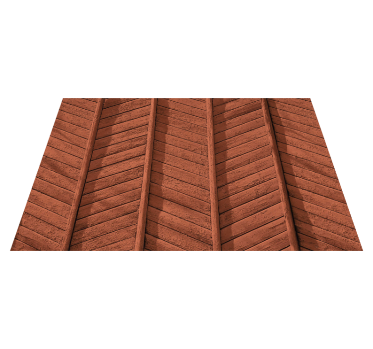 Herringbone wood pattern placemats - TenStickers
