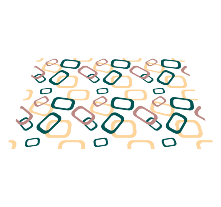 Abstract irregular forms original placemats - TenStickers