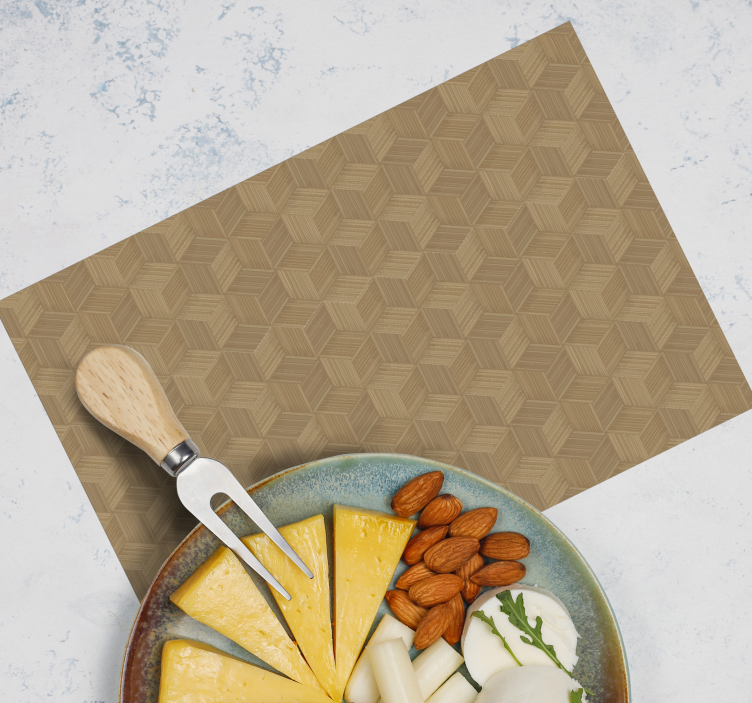 Bamboo reeds textured placemats - TenStickers