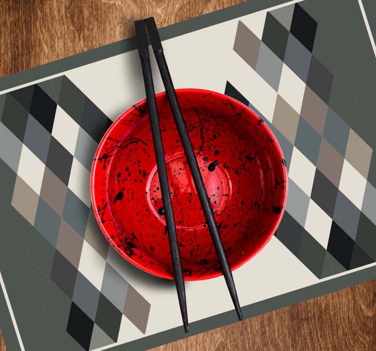 Color shades color blocks original placemats - TenStickers