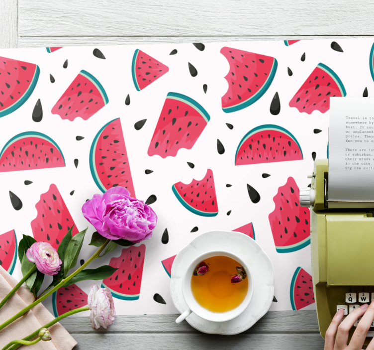 fresh pattern watermelon children placemats - TenStickers