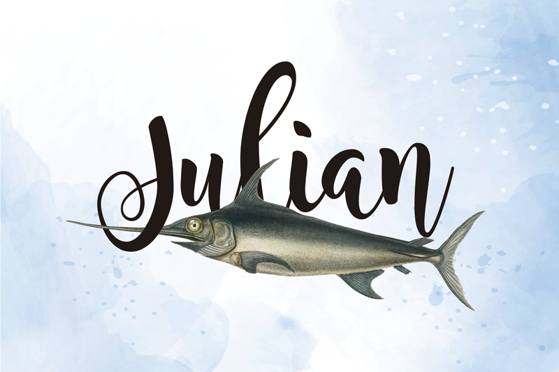 Personalised placemats custom name mats - TenStickers