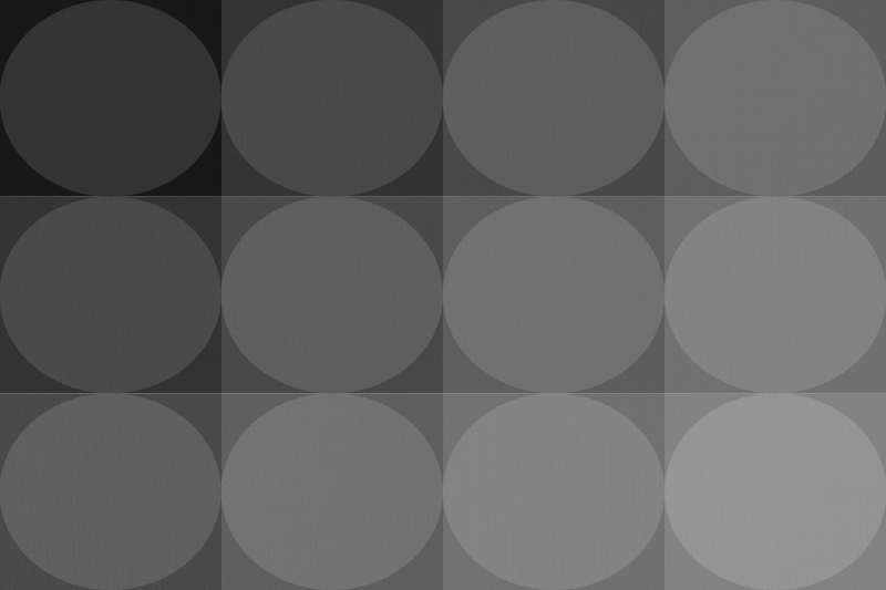 Placemat subtle circular pattern design - TenStickers