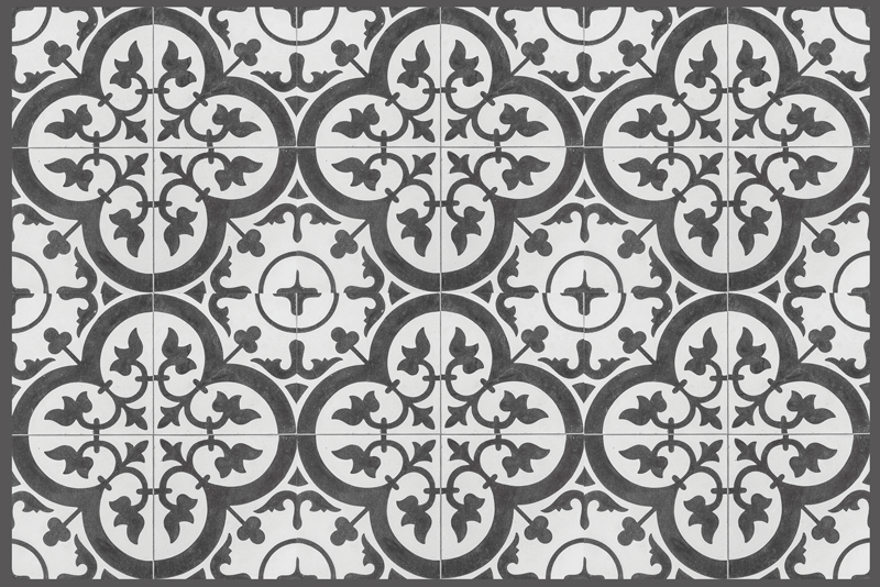 Placemat intricate pattern surface design - TenStickers