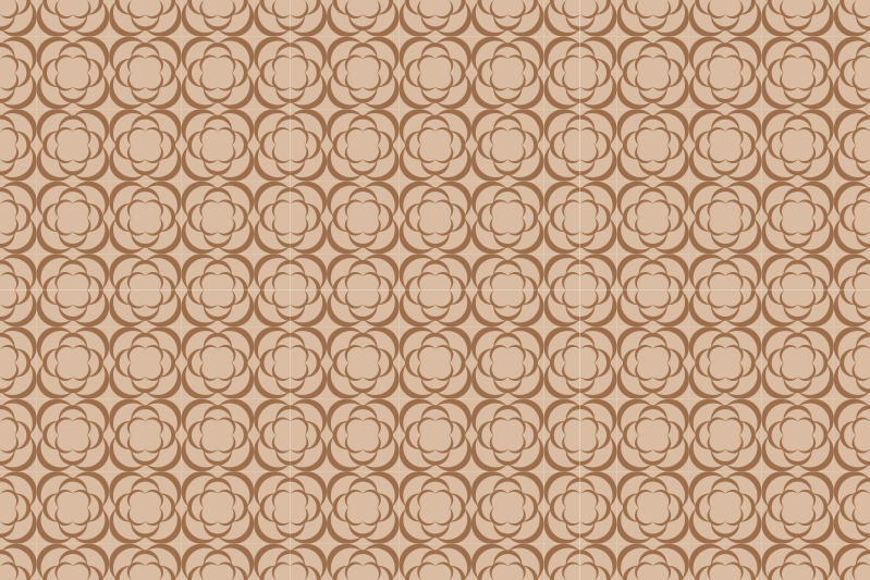 Elegant patterned surface placemats - TenStickers