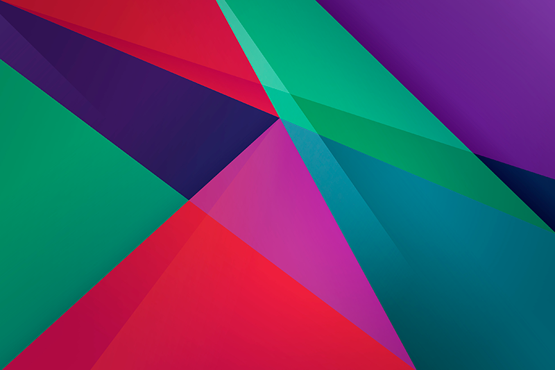 Modern geometric pattern placemats - TenStickers