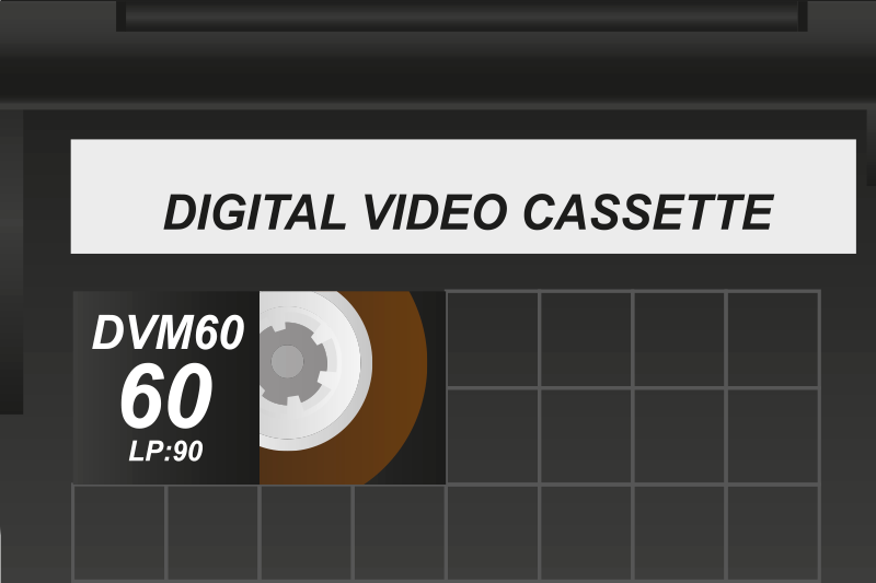 Retro Videotape placemats - TenStickers