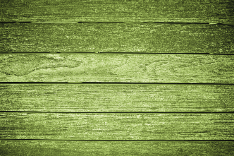 Green wooden texture textured placemats - TenStickers