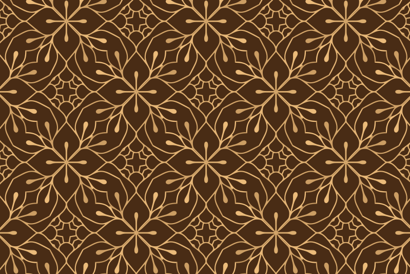 Graceful blossom placemats - TenStickers