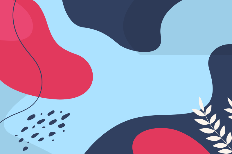 Original placemats colorful abstract designs - TenStickers