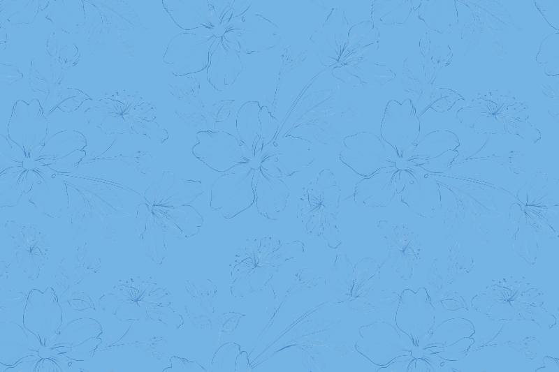 Botanical inspired surface placemats - TenStickers