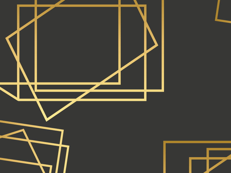 Geometric shapes elegant placemats - TenStickers