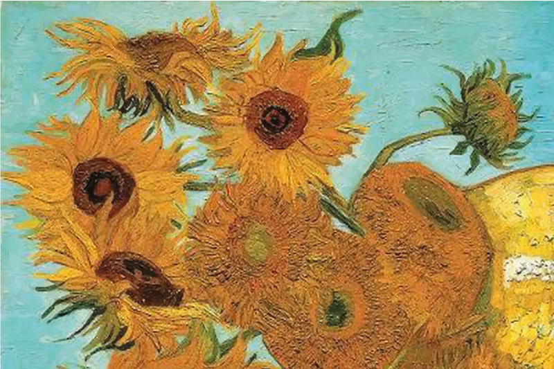 Van Gogh's sunflowers floral placemats - TenStickers