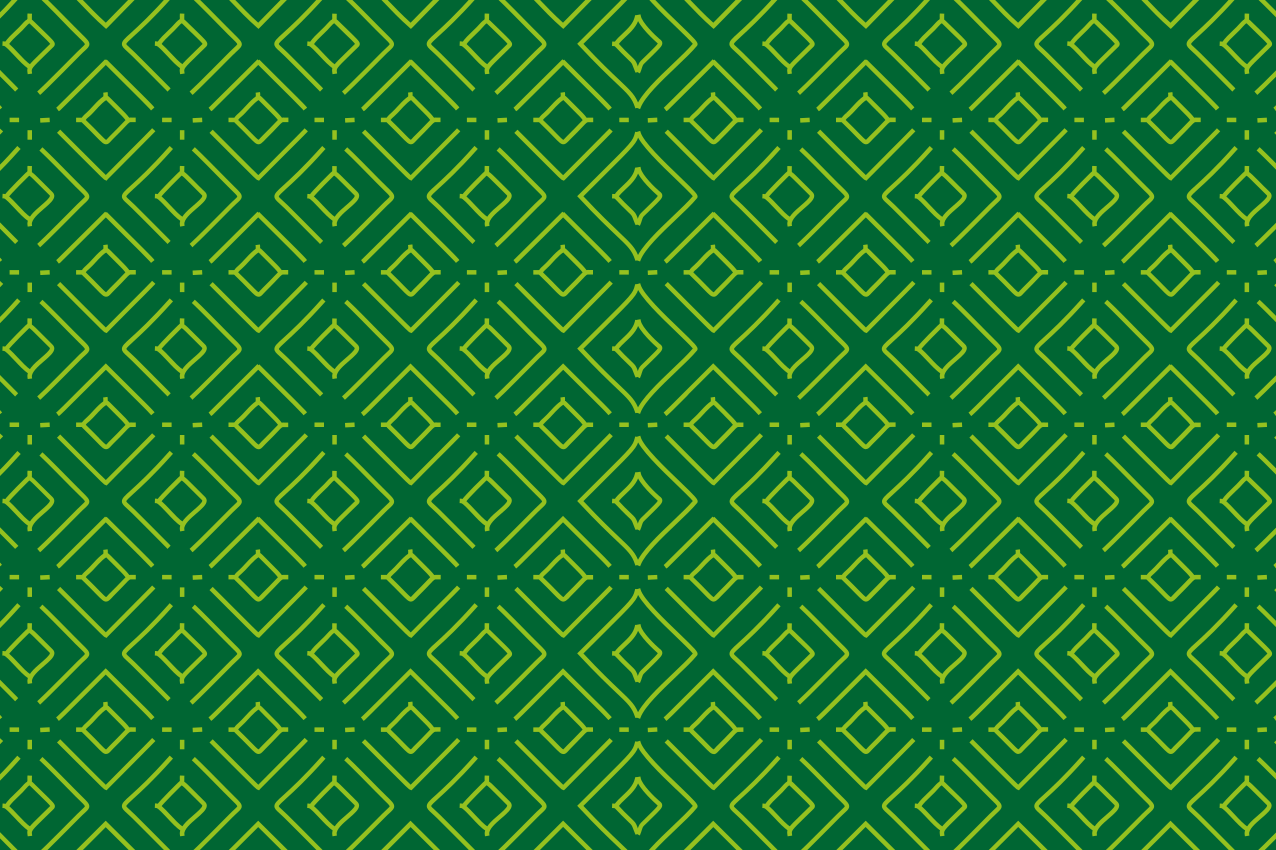 Green pattern Design textured placemats - TenStickers
