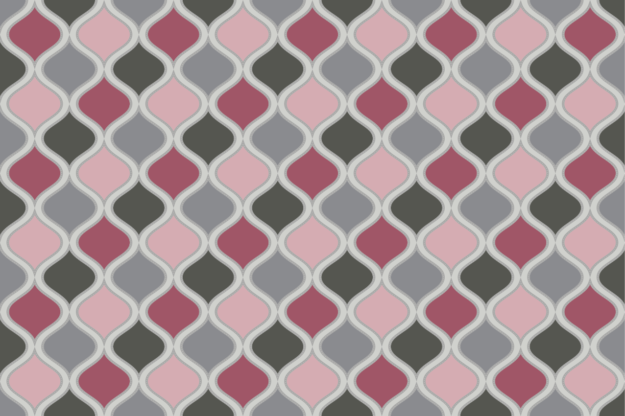 Colorful patterned texture placemats - TenStickers