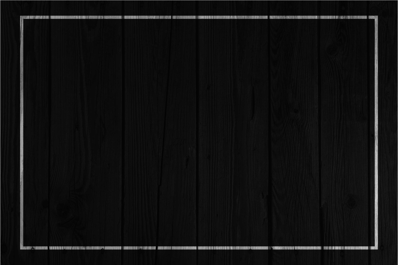 Elegant black surface placemats - TenStickers