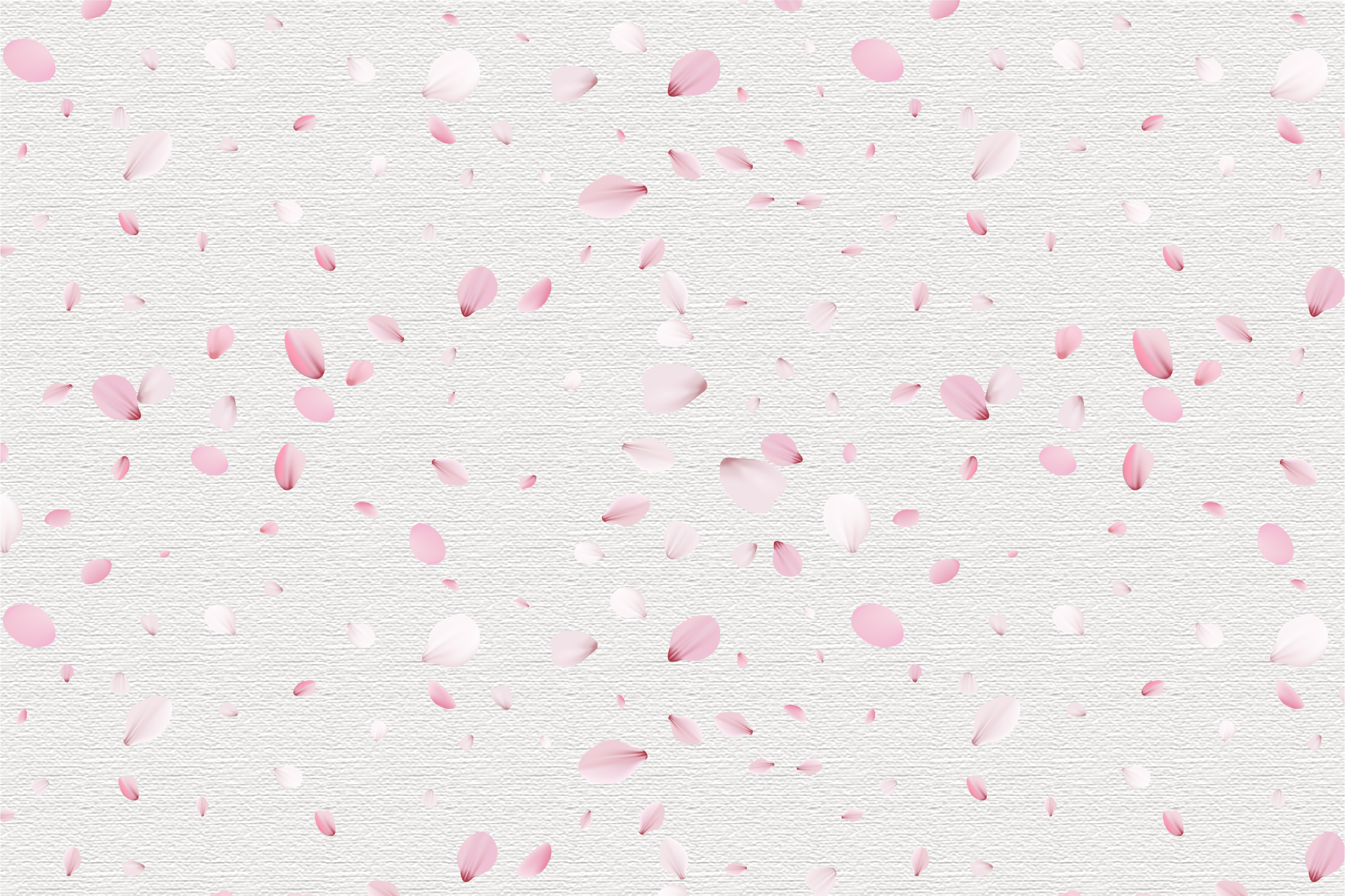 Petal pattern surface placemats - TenStickers