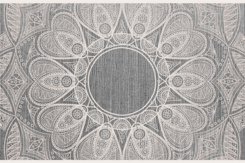 Placements with intricate mandala designs - TenStickers