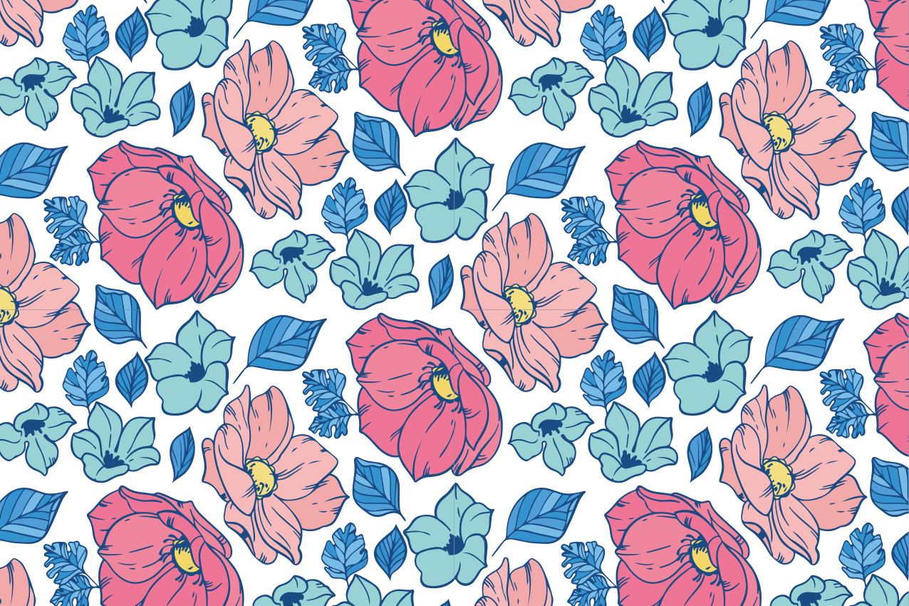 Original placemats botanical art prints - TenStickers