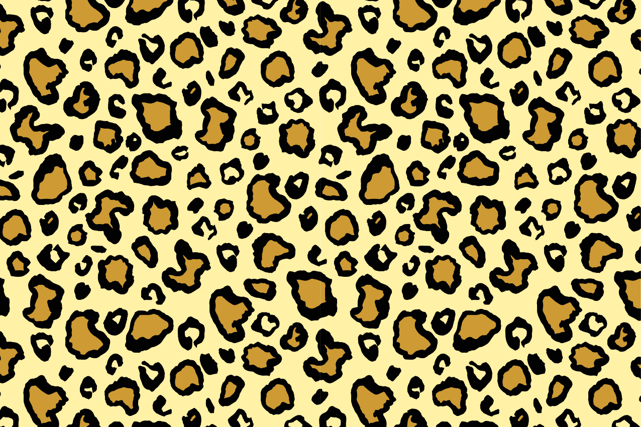 Original placemats leopard print design - TenStickers