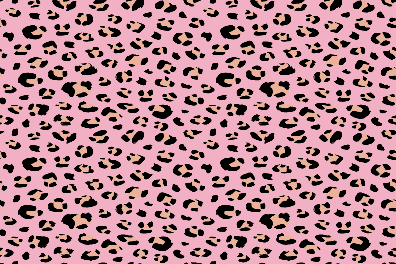 Original placemats in leopard print style - TenStickers
