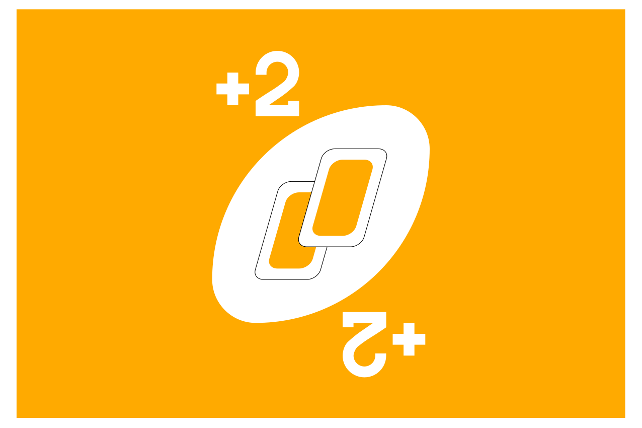 UNO cards plus two in yellow original placemats - TenStickers