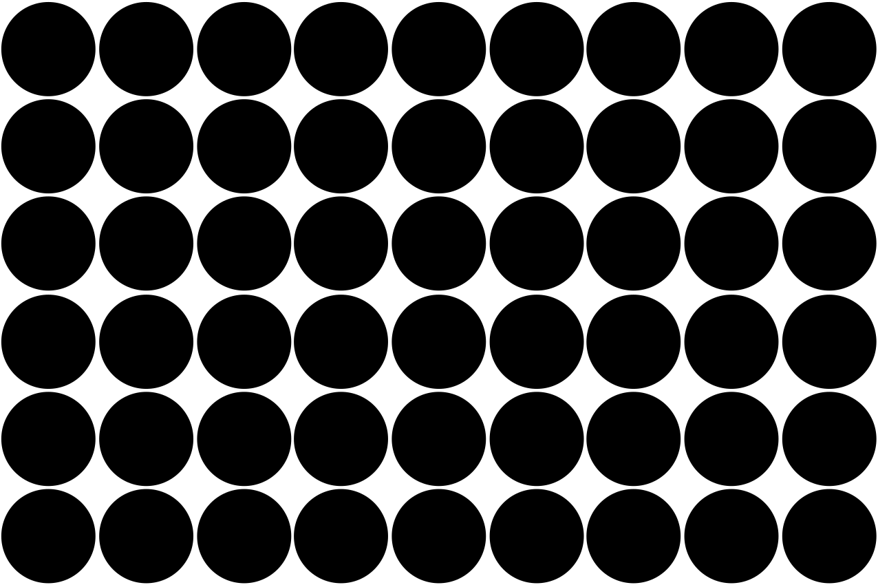 Placemat abstract circular design set - TenStickers