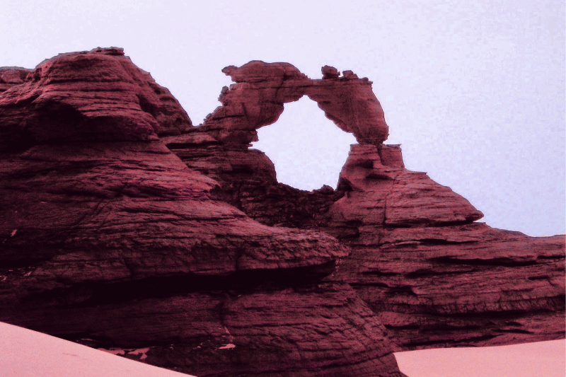 Scenic rock formation placemats - TenStickers