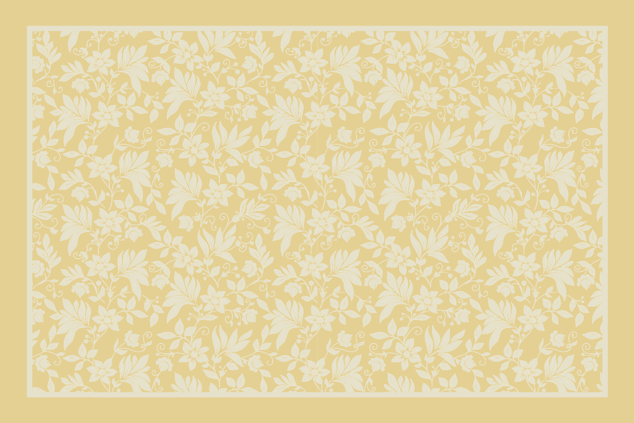 "Chawton Vine"vinyl placemats - TenStickers