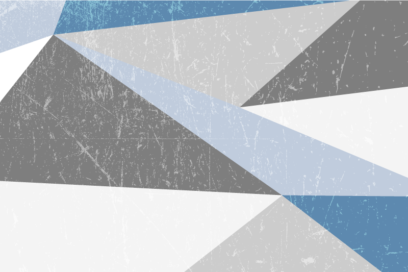 Modern placemats with geometric angled designs - TenStickers