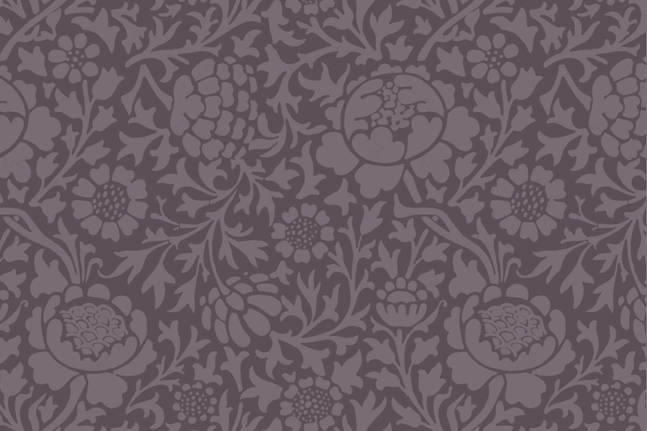 Botanical motif texture placemats - TenStickers