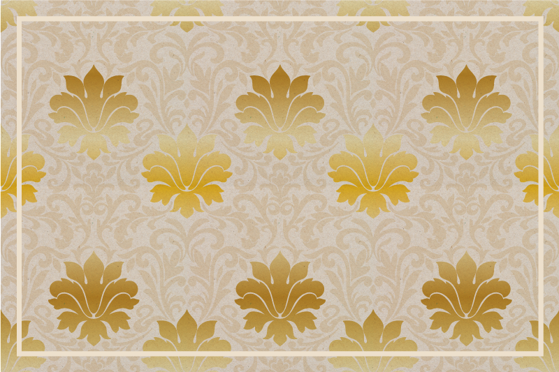 Placemat elegant floral background - TenStickers