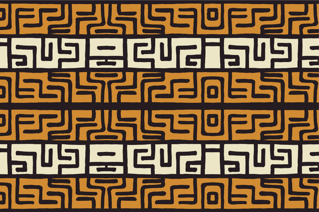 Abstract patterned surface placemats - TenStickers