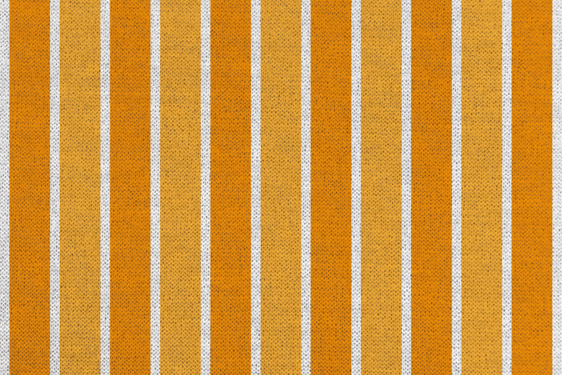 Modern placemats striped orange surface - TenStickers