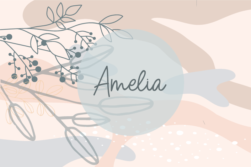 Personalised placemats in elegant style - TenStickers