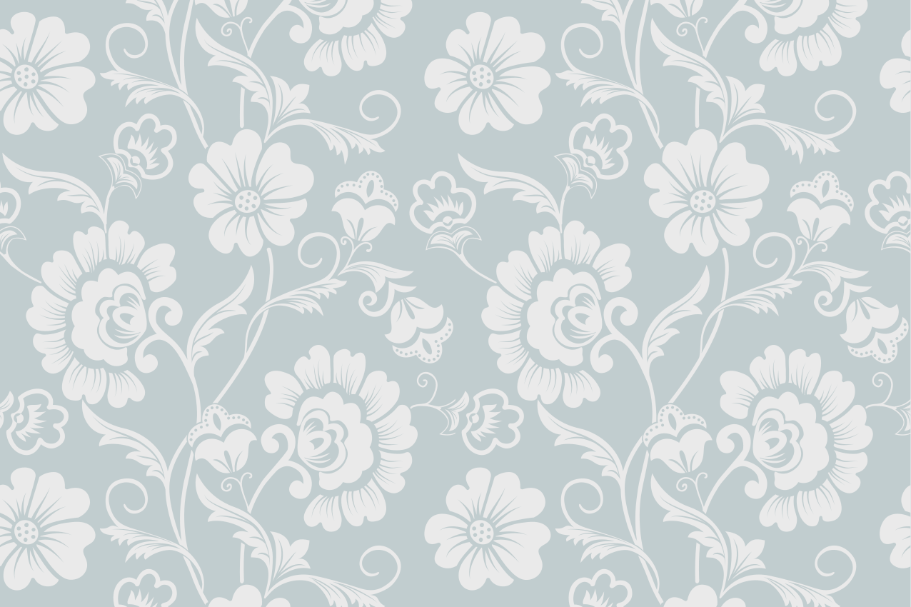 Floral motif arrangement placemats - TenStickers