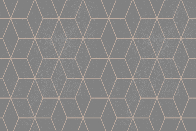 Placemat hexagonal pattern surface design - TenStickers