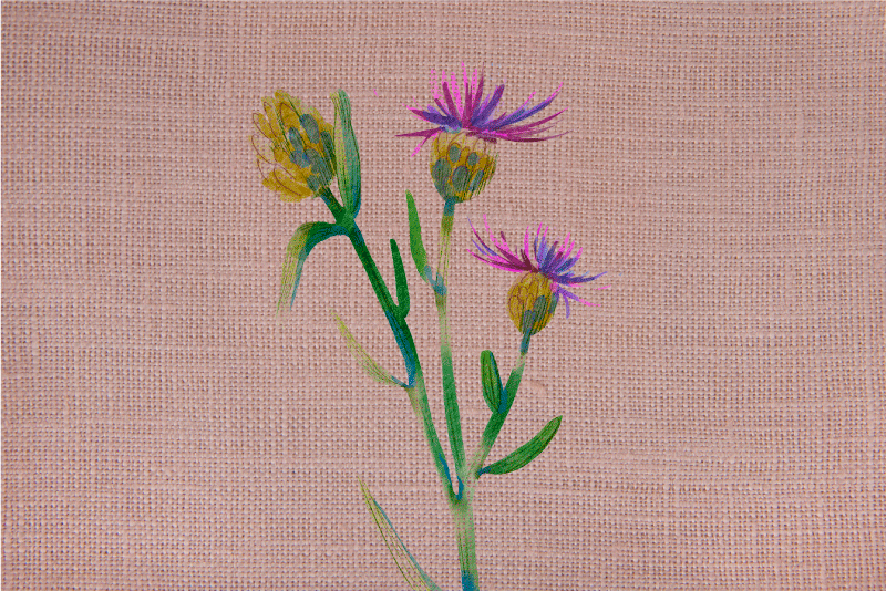 Woven Thistle is a type of fabric made from a combination of wool - TenStickers