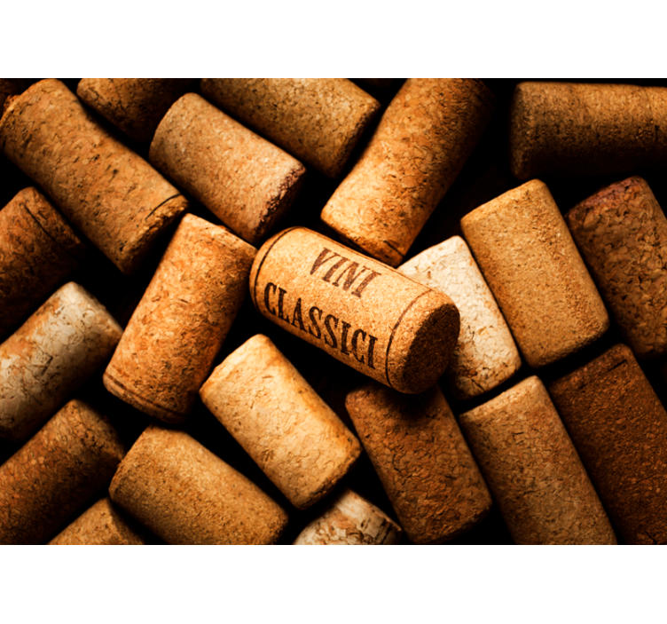 Classic Cork Collection wall mural - TenStickers