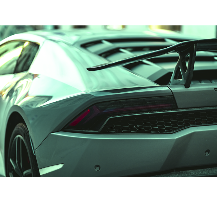 Sleek Sports Car vehicle mural - TenStickers